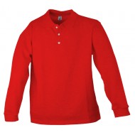 Logostar polosweater, rood Maat 3XL 