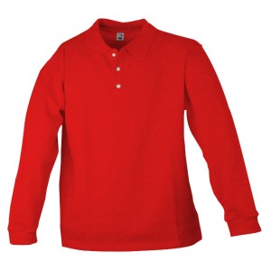 Logostar polosweater, rood Maat 3XL 