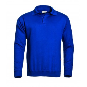 Santino polosweater Robin, korenblauw Maat 3XL 