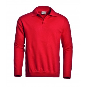 Santino polosweater Robin, rood Maat XL 