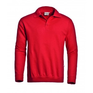 Santino polosweater Robin, rood Maat L 