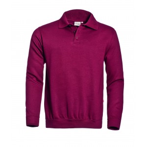Santino polosweater Robin, bordeaux Maat 3XL 