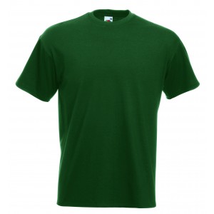 Fruit of the Loom T-shirt Premium T 61-044, groen Maat XL 
