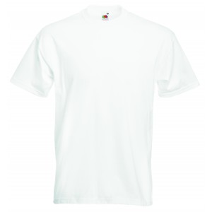 Fruit of the Loom T-shirt Premium T 61-044, wit Maat S 