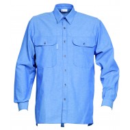 HaVeP Basic overhemd 1624, lichtblauw Maat XXL 