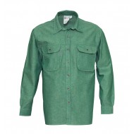 HaVeP Basic overhemd 1624, groen Maat 3XL 