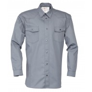 HaVeP Basic overhemd 1655, grijs Maat 3XL 
