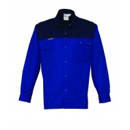HaVeP 2000 overhemd 1569, k.blauw/blauw Maat XL 