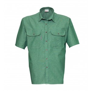 HaVeP Basic overhemd 1626, groen Maat S 