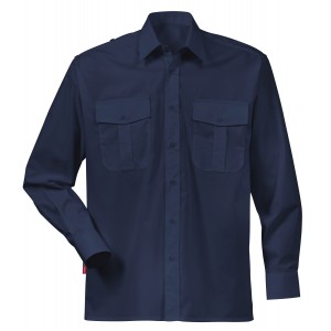 Fristads Kansas Essential uniformshirt 101030, marineblauw Maat XS 