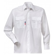 Fristads Kansas Essential uniformshirt 101030, wit Maat L 