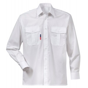 Fristads Kansas Essential uniformshirt 101030, wit Maat XL 