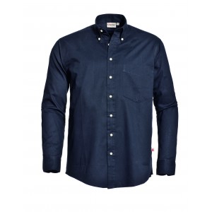 Santino overhemd Guido, blauw Maat M 