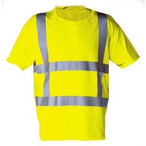 Viloft T-shirt RWS, geel Maat XL 