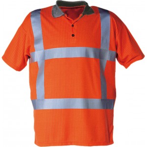 Viloft Polo-shirt RWS, oranje Maat XL 