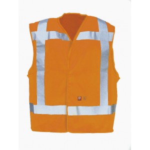 Sioen verkeersvest FR-AST 308A Raufar RWS, oranje Maat XL 