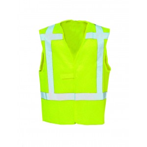 Sioen verkeersvest 9042 Elba RWS, geel Maat 3XL 