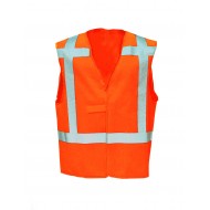 Sioen verkeersvest 9042 Elba RWS, oranje Maat 3XL 