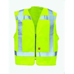 Sioen verkeersvest 9052 Elba RWS FR, geel Maat 3XL 