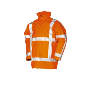 Sioen Flexothane Essential winterregenparka 7850 Merapi RWS, oranje Maat 4XL 