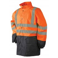 Sioen Siopor Regular regenjas 798Z Belvill, oranje/blauw Maat S 