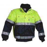 HaVeP High Visibility All Season jack 5139, blauw/geel Maat XXL 