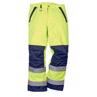 Fristads Kansas All Seasons broek 100406, geel/blauw Maat 3XL 