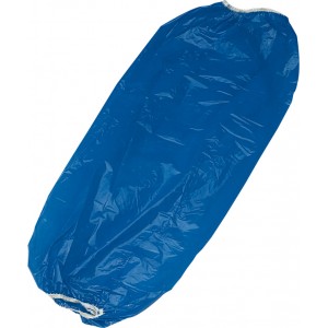 Mouw van polyethyleen, dikte 40 mu, blauw   