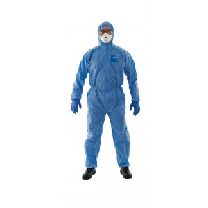 Microgard overall 1500 Plus, model 111, blauw Maat L 