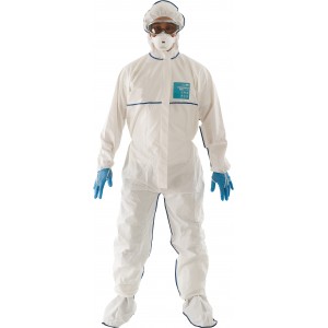 Microgard overall 2000 SOCO/CSI, model 128, wit Maat 3XL 