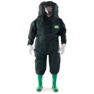 Microchem overall 4000 Apollo, model 126, groen Maat XL 