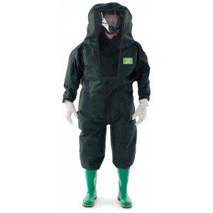 Microchem overall 4000 Apollo, model 126, groen Maat L 