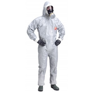 DuPont overall Tychem F (CHA5T), grijs Maat M 