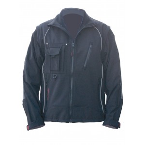 MAXX-ON softshell jas 6101, zwart Maat S 