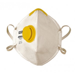 MSA Affinity FLS-V stofmasker FFP2 NR D, geel, met uitademventiel (10097428)   