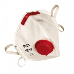 MSA Affinity FLS-V stofmasker FFP3 NR D, rood, met uitademventiel (10097429)   