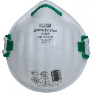 MSA Affinity Plus stofmasker FFP1 NR D, groen (10042750)   