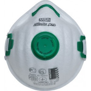 MSA Affinity Plus-V stofmasker FFP1 NR D, groen, met uitademventiel (10042751)   