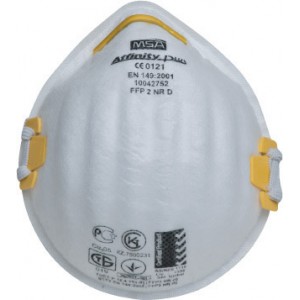 MSA Affinity Plus stofmasker FFP2 NR D, geel (10042752)   