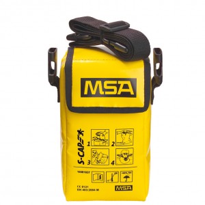 MSA S-Cap vluchtmasker in tas (10081637)   
