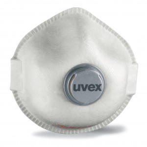 uvex silv-Air 7212 stofmasker FFP2 NR D, met uitademventiel (8707-212)   