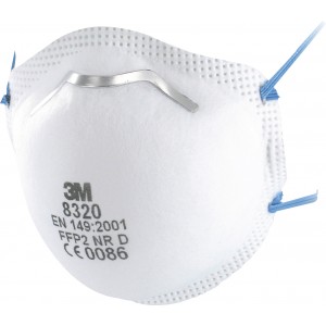 3M 8320 stofmasker FFP2 NR D   