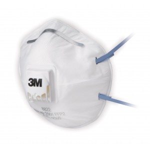 3M 8822 stofmasker FFP2 NR D, met uitademventiel   