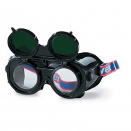 uvex lasruimzichtbril 9350-035, groene CA lens, beschermtint 5.0   