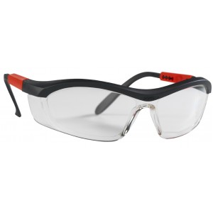 Honeywell veiligheidsbril Tornado T5700, zwart montuur, heldere lens (908100)   