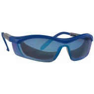 Honeywell veiligheidsbril Tornado T5700, blauw montuur, blue mirror smoke lens (908105)   