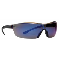 Honeywell veiligheidsbril Tactile T2400, zwart montuur, blue mirror smoke lens (908731)   