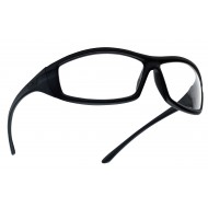 Bollé veiligheidsbril Solis B-green, zwart montuur, heldere lens (SOLIBPSI)   