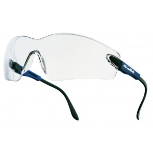 Bollé veiligheidsbril Viper, blauw montuur, heldere lens (VIPCI)   