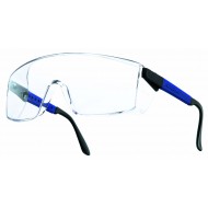 Bollé veiligheidsbril B272, blauw montuur, blanke lens (B272BCI)   